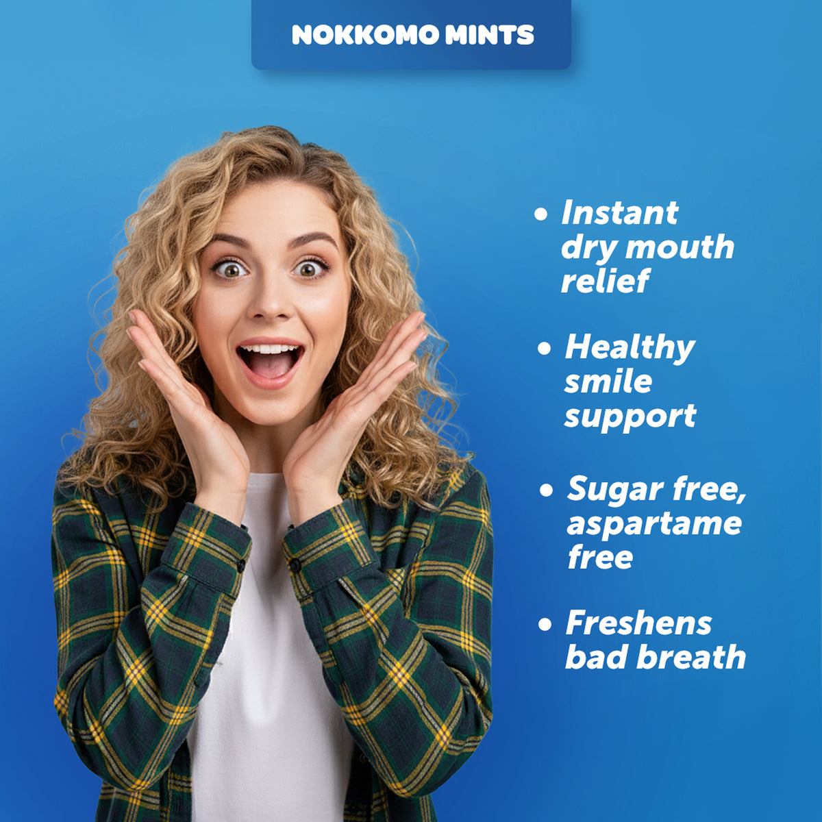 Nokkomo Mints Variety Pack for Dry Mouth Relief