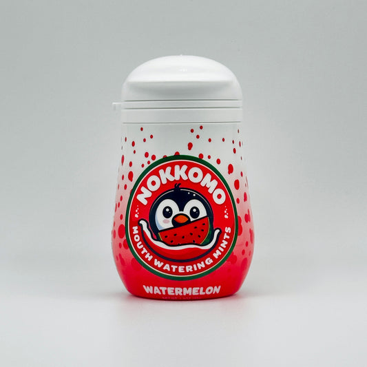 Nokkomo Mints Watermelon Fizzy Mints for Cottonmouth Relief