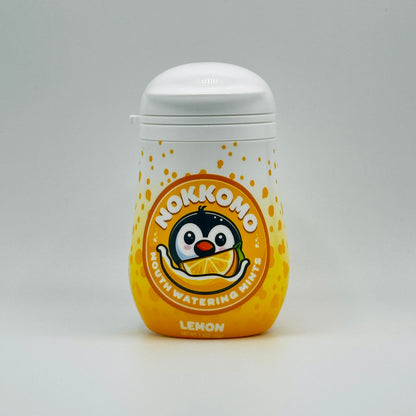 Nokkomo Mints Lemon Fizzy Mints for Cottonmouth Relief