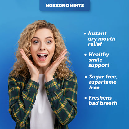 Nokkomo Mints Variety Pack for Dry Mouth Relief